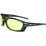 UVEX by Honeywell S2602XP Uvex Livewire Sealed Safety Eyewear with Matte Black Frame, Amber Lens Tint, UV Extreme  and Anti-Fog Lens Coating