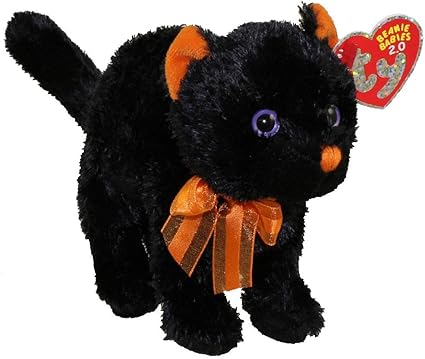 black cat ty beanie baby