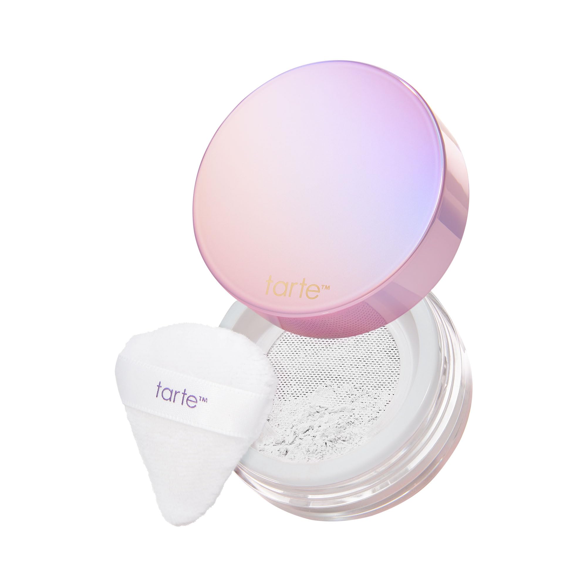 Photo 1 of tarte creaseless setting & brightening powder - translucent (fair to tan-deep skin tones) - full size