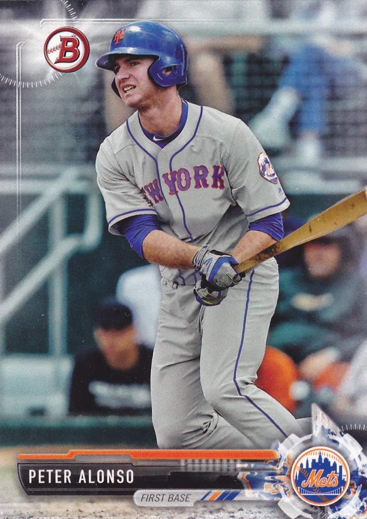 2017 BOWMAN PETE ALONSO RC ROOKIE CARD METS At Amazon s Sports 