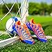 ROONASN Kids' Outdoor/Indoor Soccer Shoes Athletic Soccer Cleats Football Boots Shoes(Little Kid/Big Kid)