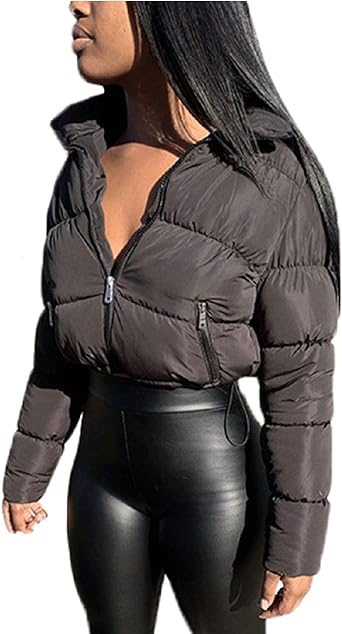 short black quilted jacket