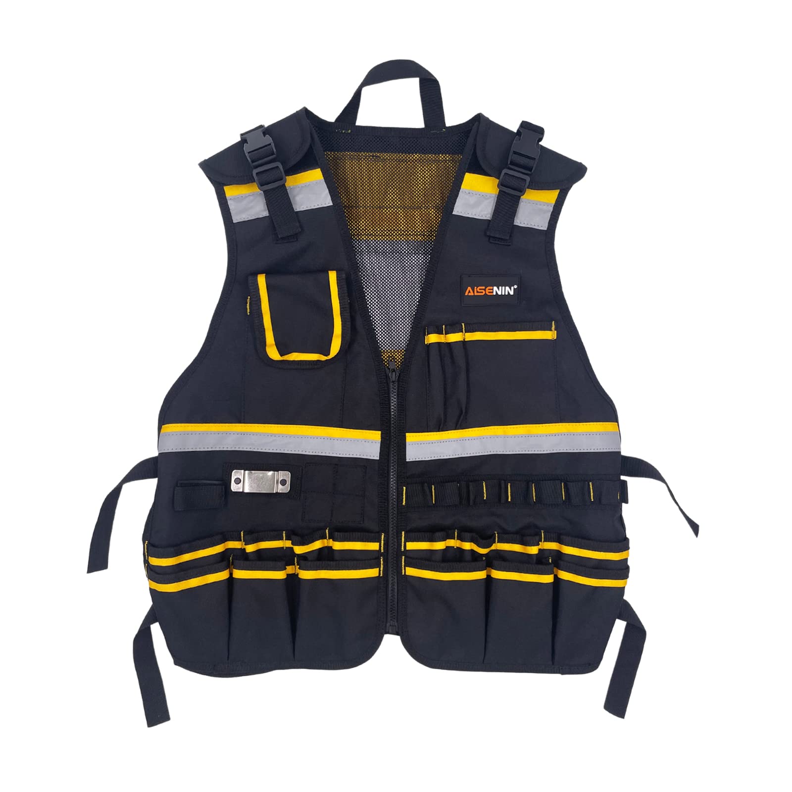 Mua Reflective Safety Tool Vest with Multipockets and Zipper,Heavy
