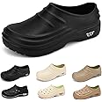 Armadillo Clogs Nurse Shoes for Women Men Comfortable Non Slip Work Shoes, Oil Resistant Chef Shoe Wide Waterproof Nursing Shoe, Ideal for Healthcare Kitchen Food Service Garden Unisex