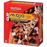 CLIF MOJO - Trail Mix Bar - Dark Chocolate Almond Coconut - (1.6 oz, 12 Count)