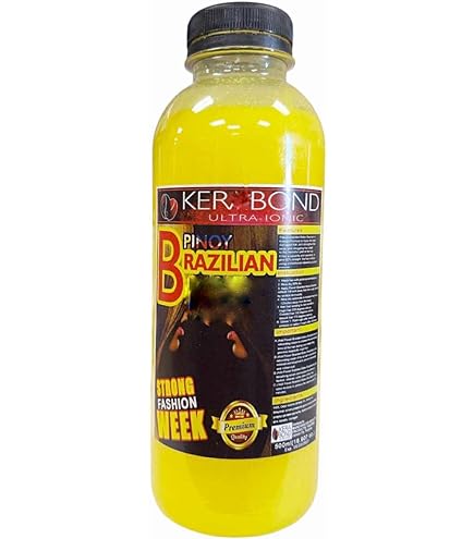 Amazon.com: Just Pinas - Bottle KERA BOND Pinoy Brazilian Hair Bo