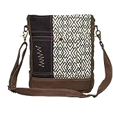 Myra Bag Designer X Upcycled Canvas Shoulder Bag S-1233