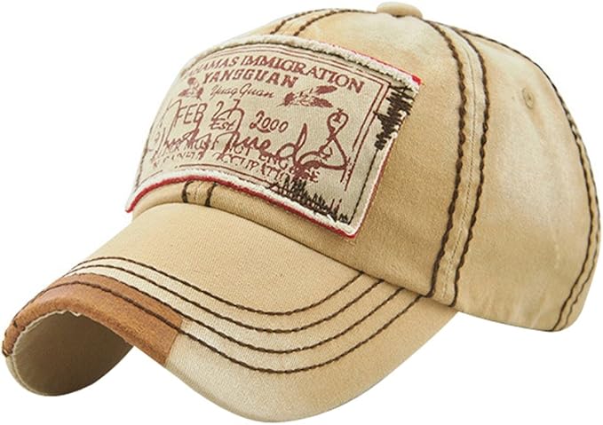 beige trucker hat