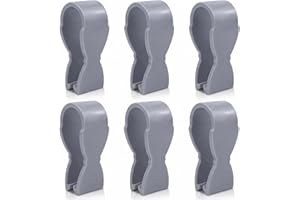 6 Pack Towel Clips for Kitchen - Heavy Duty Dish Towel Holder - Secure Grip Anti-Slip Clips for Oven Handle, Bathroom, Dishwa