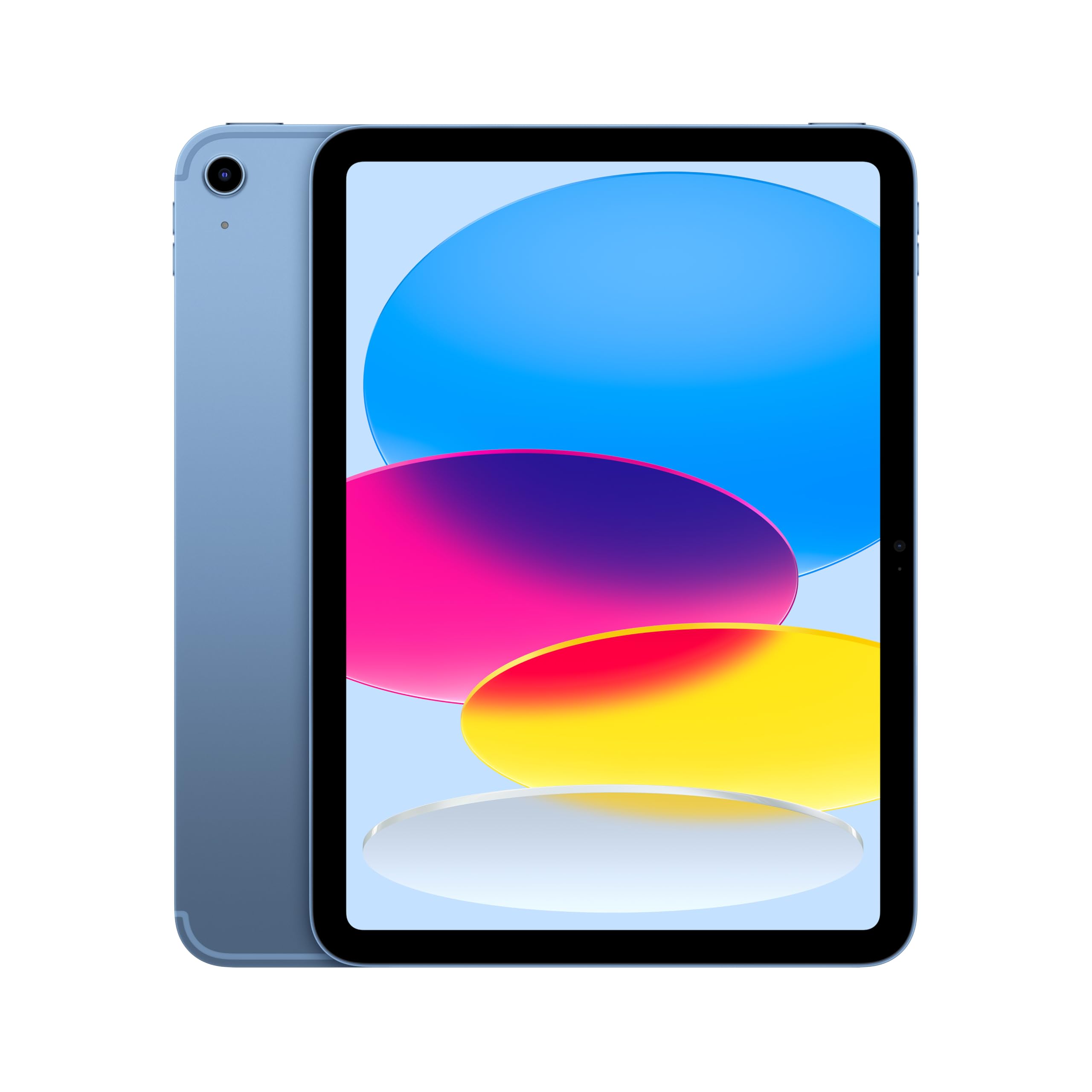 Apple iPad 11-inch: A16 chip, 11-inch Model, Liquid Retina Display, 128GB, Wi-Fi 6 + 5G Cellular, 12MP Front / 12MP Back Camera, Touch ID, All-Day Battery Life — Blue