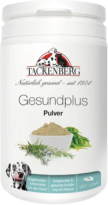 TACKENBERG Gesundplus für Hunde – Barf Nahrungsergänzung für Hunde, 500 g: Amazon.de: Haustier