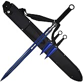 Fantasy Sword & Two Throwing Knives