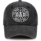 Tbstlumd The Legend Dad Hat for Men, Funny Adjustable Cotton Embroidered Father Baseball Cap