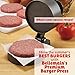 Bellemain Burger Press Non-Stick Hamburger Patty Maker Makes 4 1/2