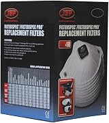 JSP Filterspec Valved Replacement FFP2 Filters Black/Clear Box of 10 view 3