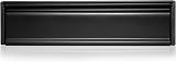 UAP Xfort MailPlate 12in Matt Black Letterbox 20-40mm uPVC Door Thickness view 7