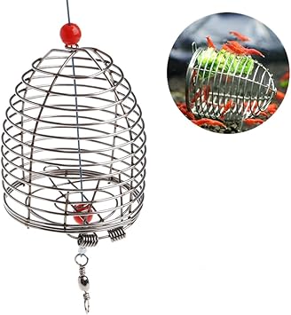 Amazon Com Wivily Shrimp Bait Trap Cage Feeder Basket Holder