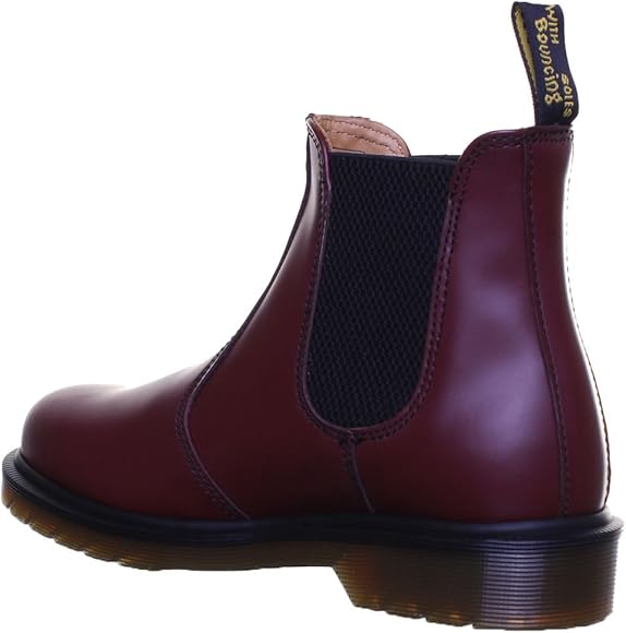 dr martens chelsea cherry red