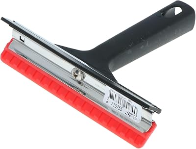 Carpoint Ice Scraper & Window Wiper Vileda 17cm Scraping Width Rubber Wiper