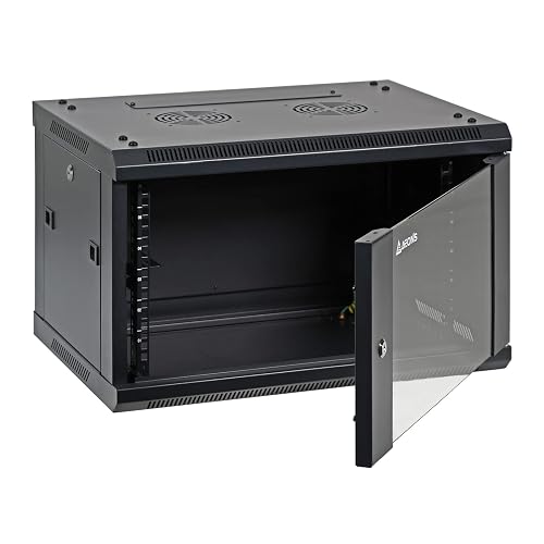 AEONS 6U Professional Wall Mount Network Server Cabinet Enclosure 19 ...