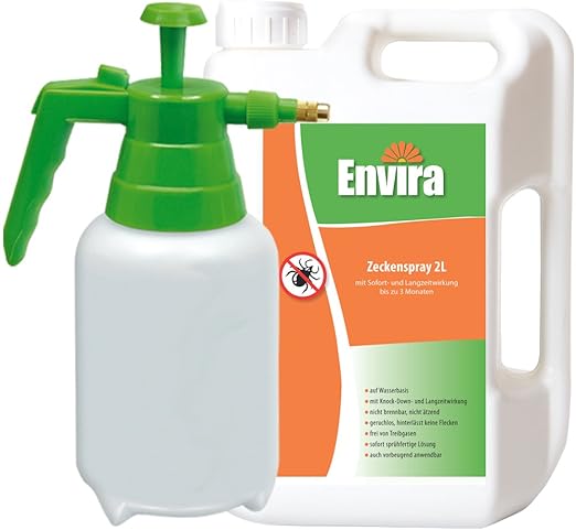 ENVIRA Zeckenbekämpfung 2Ltr mit Drucksprüher