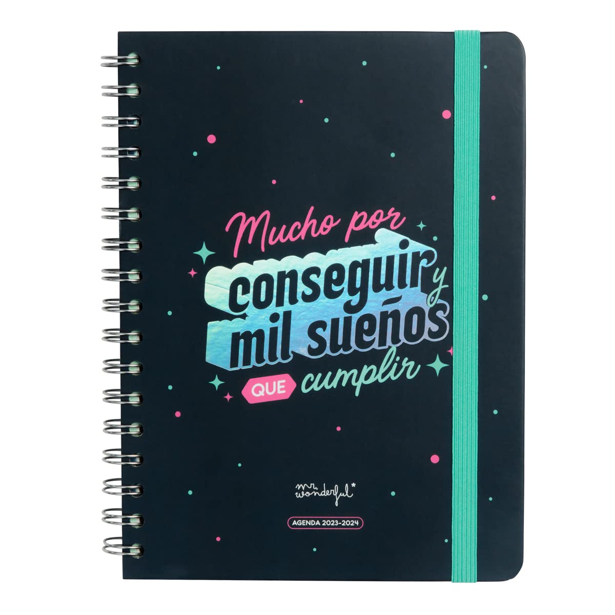 Mr. Wonderful, Wonder Agenda 2023-2024 Weekly, Much to Achieve and a Thousand Dreams to Fulfill
