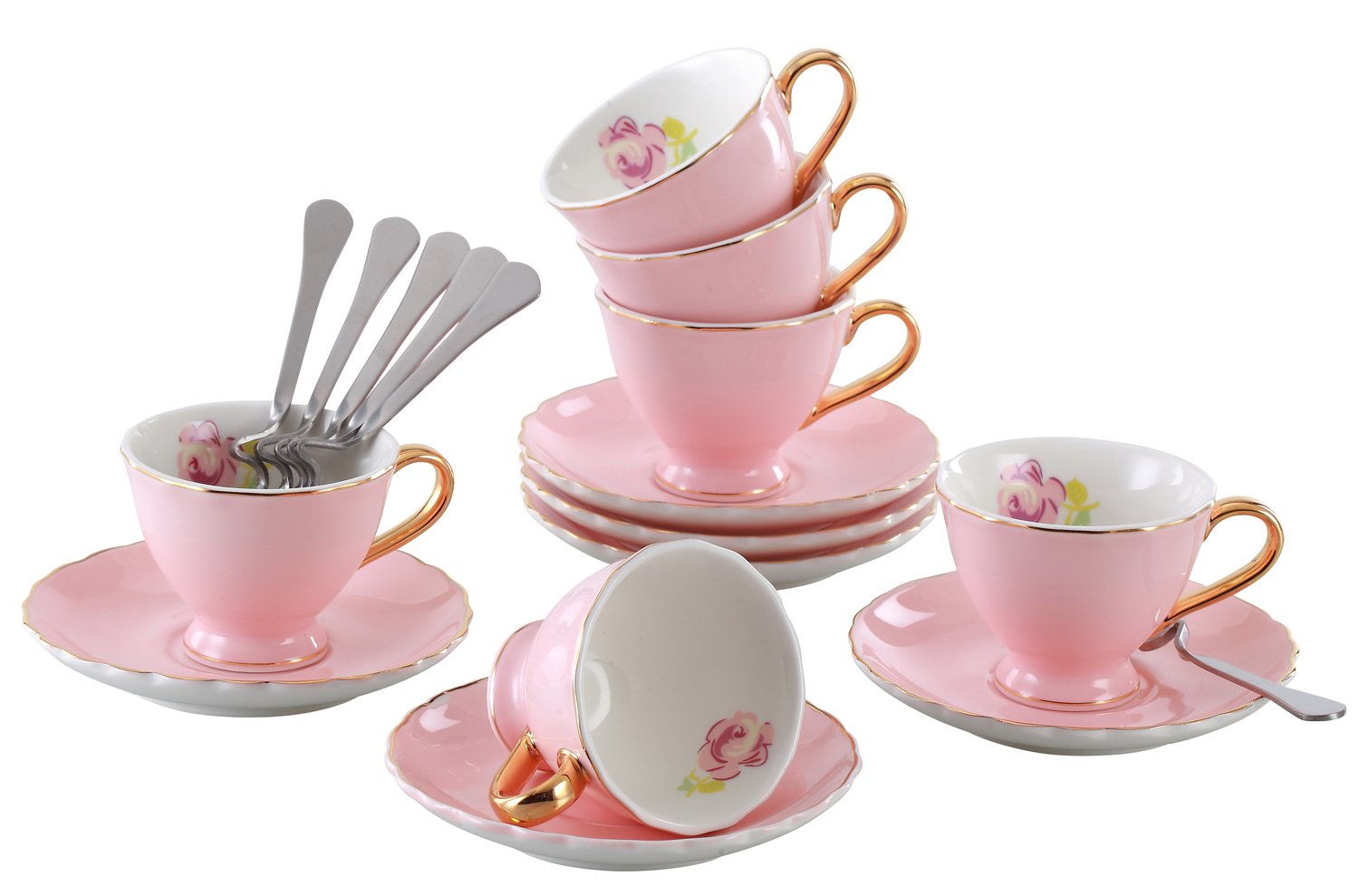 Best pink china tea cups
