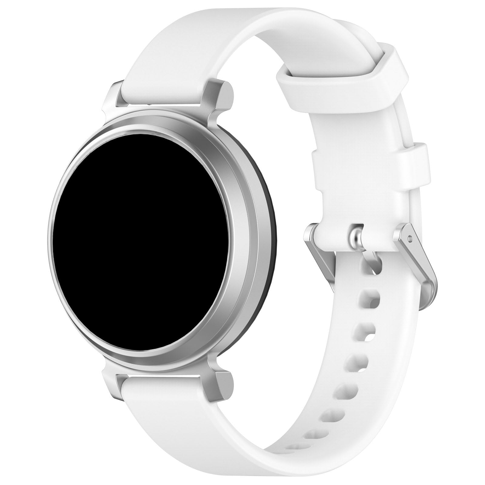 Panda Bobo Silicone Watch Strap, Replacement Band for Reflex Active Series 3 (White)