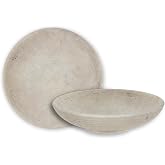 Hobby Lobby Distressed Light Gray Ceramic Decorative Bowl