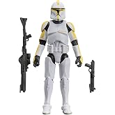 STAR WARS The Vintage Collection Clone Trooper Commander, Attack of the Clones Premium 3.75 Inch Collectible Action Figure