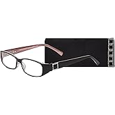 SAV Eyewear (Select-A-Vision) Victoria Klein Crystals Fashion Rectangular Reading Glasses 9092S Pink, 3.00