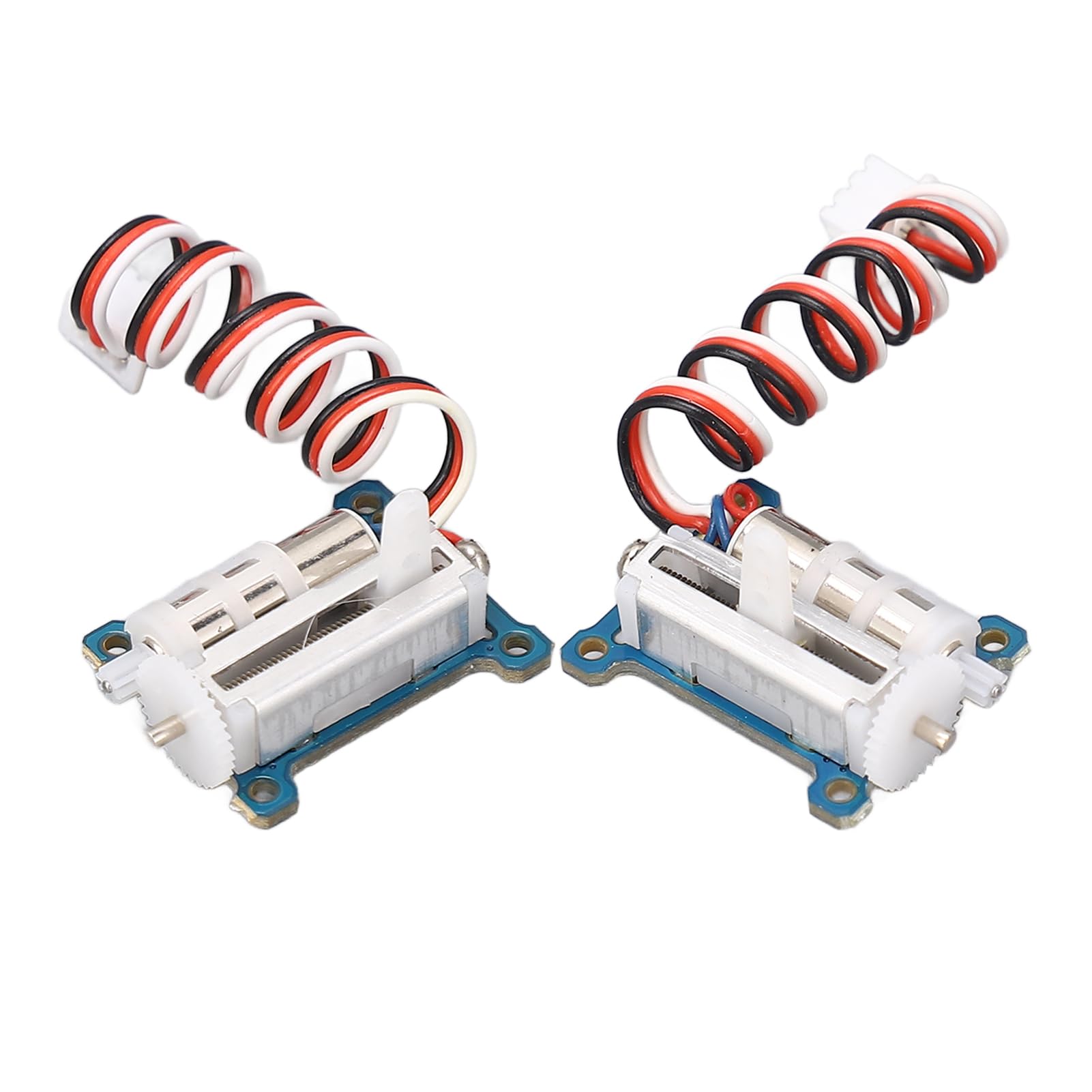 Fockety Micro 1.5g Servo, 2pcs 900‑2100us Fast Response Mini Digital Servo with High Torque Motor, Ultralight Micro Linear Servo for RC Plane, Mini Drone, Fixed Wing Aircraft