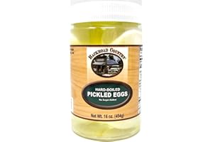 Backroad Country Hard-Boiled Pickled Eggs Packed in Vinegar Brine (9 OZ)