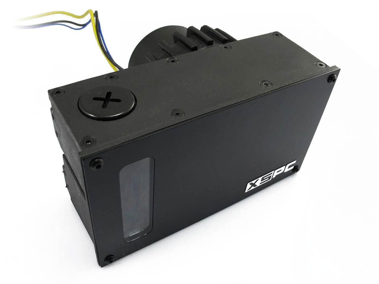 XSPC Dual 5.25" Drive Bay Reservoir V2 with Single D5 Vario Pump SATA