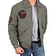 UGFashions Mens USAAF Fighter Pilot Aviator Bomber Jacket Flying Military Field Style Air Force Jackets