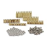 ZYAMY 150pcs M3 Hex Brass Spacer Standoff Circuit