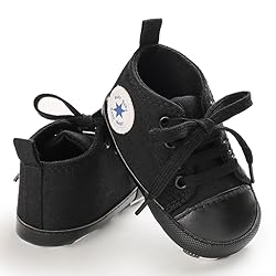 KKIIDDSS Unisex Baby Girls Boys Canvas High-top