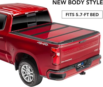 Amazon Com A R E Fusion Painted Hard Fold Truck Bed Tonneau Cover Ar32008l Jsc Fits 2019 2020 Dodge Ram 5 7inches Bed Paint Code Jsc Billet Silver Automotive
