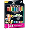 Prismacolor Colored Pencils Set, Pack of 36, With Pastel And Metallic Colors Junior 4.0mm…