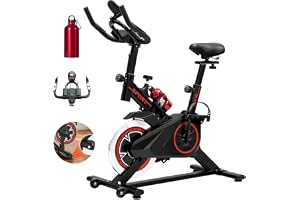 Bicicleta Ergométrica Bike Spinning para Treino em Casa e Academia, Silenciosa, Ajustável e Confortável, Ideal para Cardio e Emagrecimento –