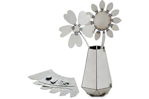 MorningRo Welding Coupons Vase and Flower Kit, Welding Practice Kit, 304 Stainless Steel Plate, Beginner for Tig Mig, to Master and Improve Skills(Classic Style)