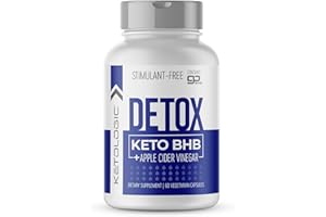 Ketologic BHB Caps + Apple Cider Vinegar (60 Capsules, 30 Supplements)