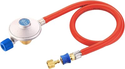 Cadac Threaded Gas Cartridge Regulator QR with 85cm Hose