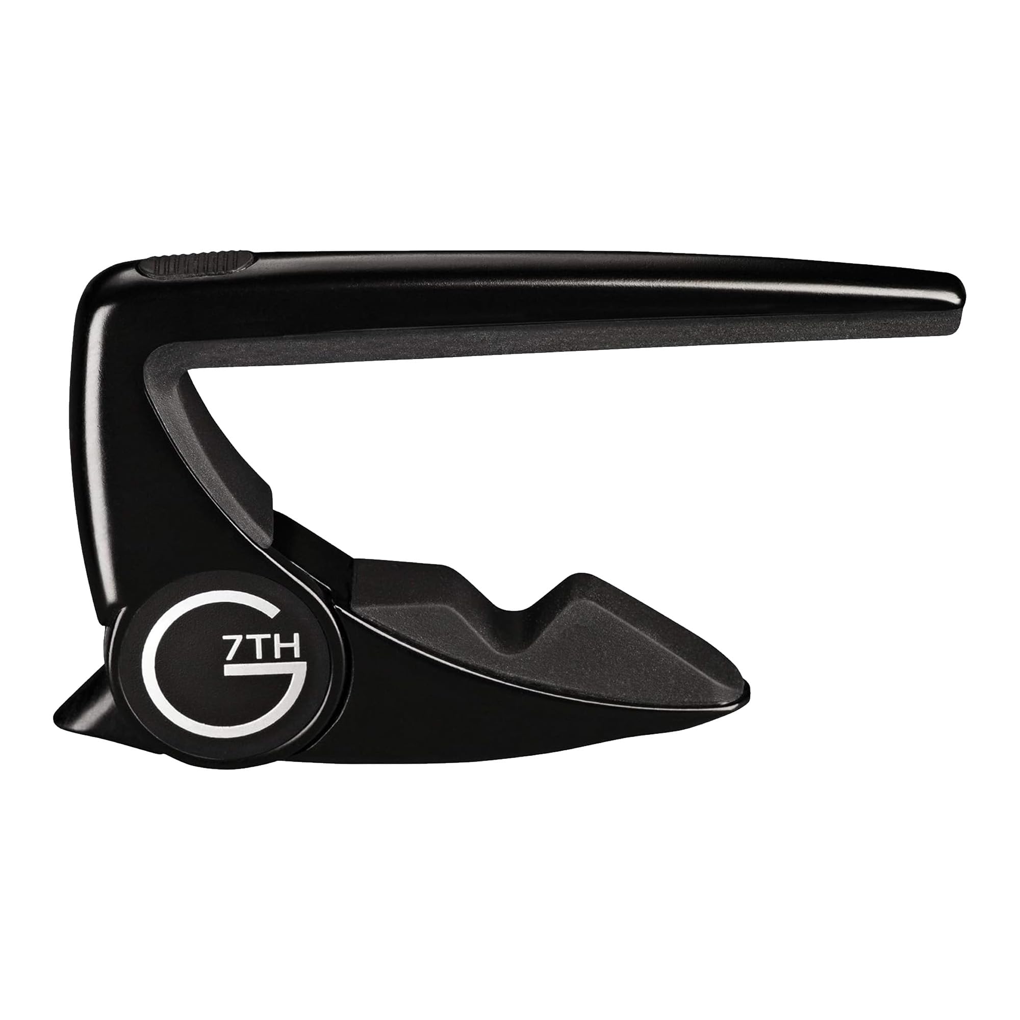 G7th Performance 2 Black Classical Guitar Capo - Groundbreaking Tension Control - The Award-winning Capo for Classical Guitars, UK Designed