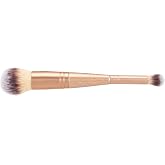 Stila Double-Ended Complexion Makeup Brush | 2-in-1 Complexion Brush for Foundation &amp; Concealer, Soft Dense Bristles for Smooth Buildable Airbrushed Skin, Cruelty-Free