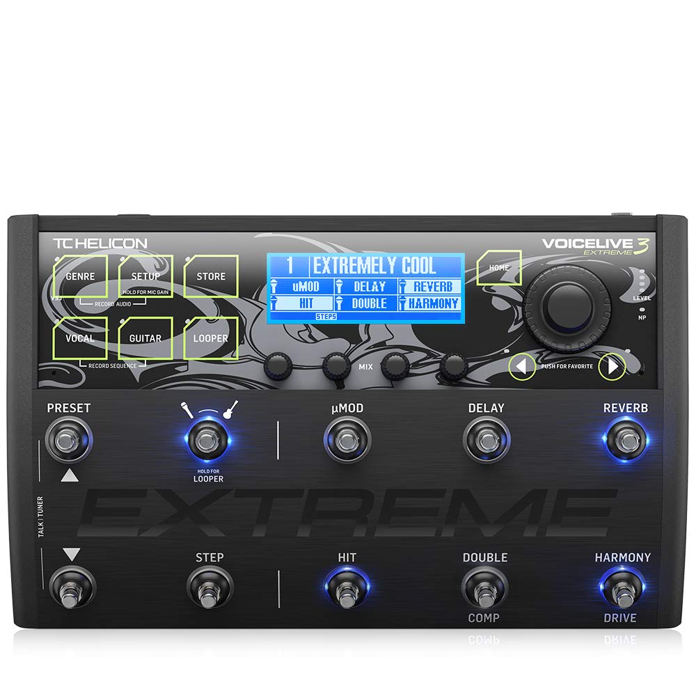 Tc Helicon Voice Live 3 Extreme Vocal Effects Processor Amazon In Musical Instruments