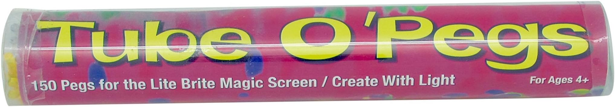 Tube O Lite Brite Pegs for Magic Screen (150 round pegs)