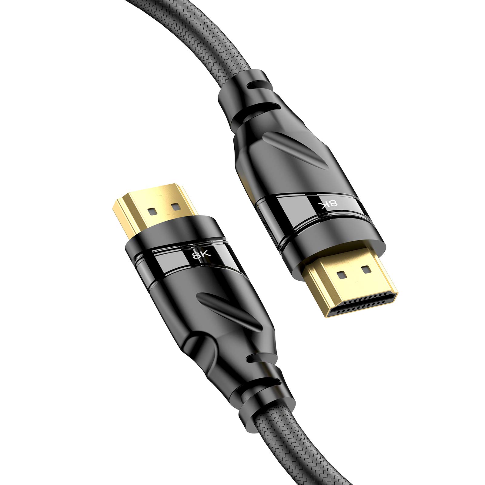 WORDIMA HDMI 2.1 Cable 8K 48Gbps, 6.5ft Certified Ultra High Speed HDMI Cable eARC HDR HDCP 2.2 2.3,Compatible with Dolby Vision Apple TV, Nintendo Switch, Xbox One, PS5, PS4, Roku, Sony, LG, Samsung