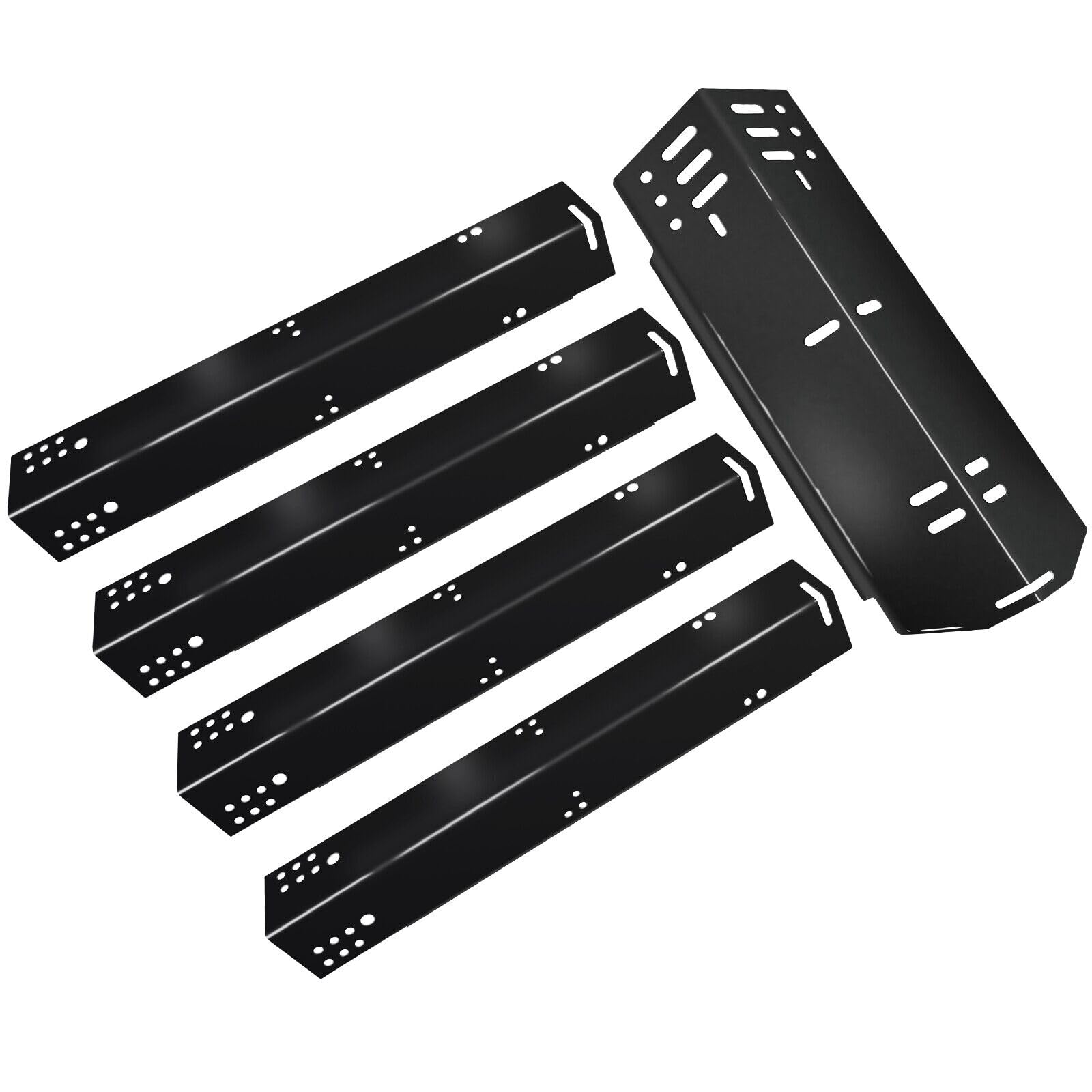 Photo 1 of Grill Heat Plate Replacement for Dyna-Glo 5 Burner Grill DGH474CRP DGH485CRP,70-02-411 Heat Tent for DGH353CRP DGH483CRP, Grill Heat Shield for Dyna-Glo 4 Burner DGH450CRP,3 Burner DGH373CR,5 Pack