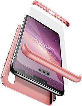 sigua Funda Compatible para Xiaomi Mi A1/Mi 5X Carcasa Caja Material de PC a Prueba de Golpes Caja Ultra-Delgado Anti-Golpes Caso,con Caja de Regalo [2X Vidrio Templado] Oro Rosa: Amazon.es: Electrónica